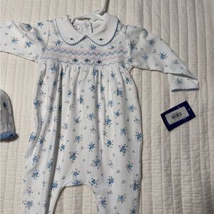 NWT Magnolia baby smocked outfit